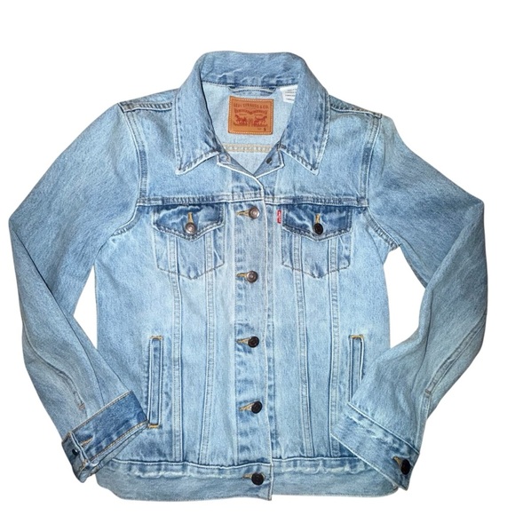 Levi's Light Blue Denim Jacket - Picture 1 of 8